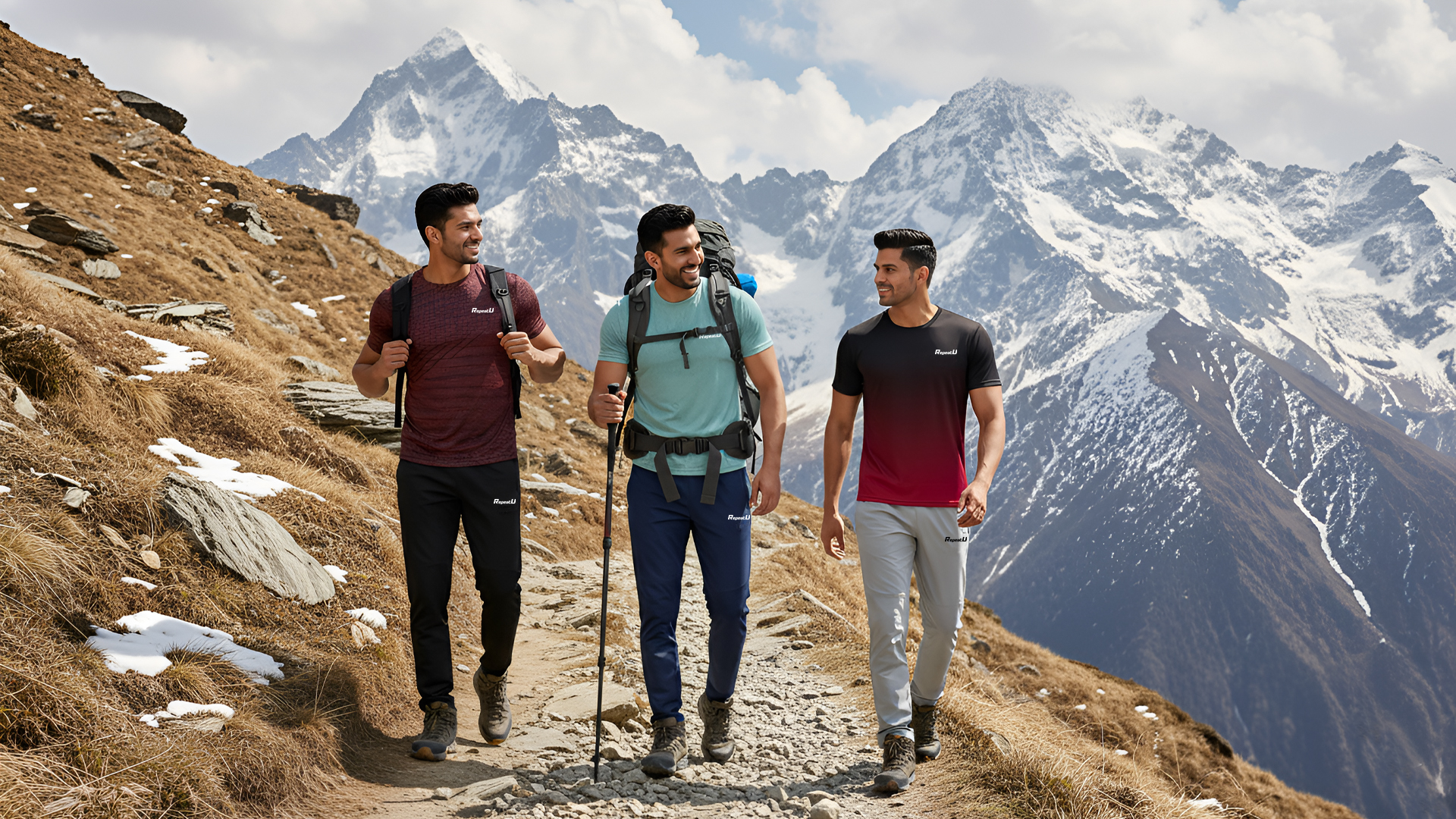 TrailBlaze” 3-Track pants Combo – Performance Trek Edition